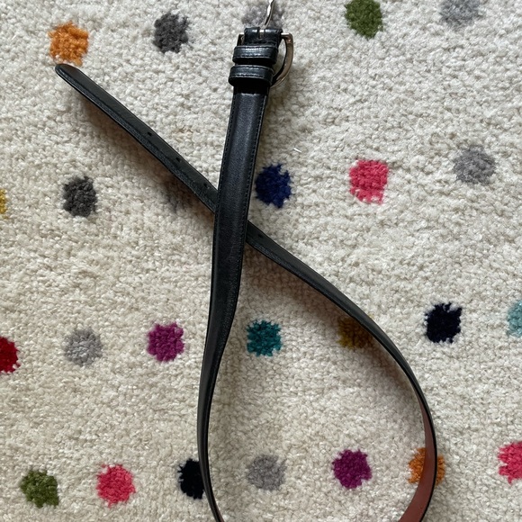 Black Coach belt